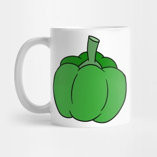 Green Bell Pepper Mug